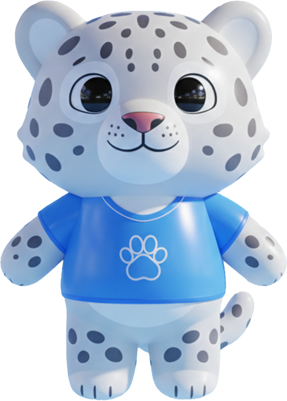 Snow leopard top